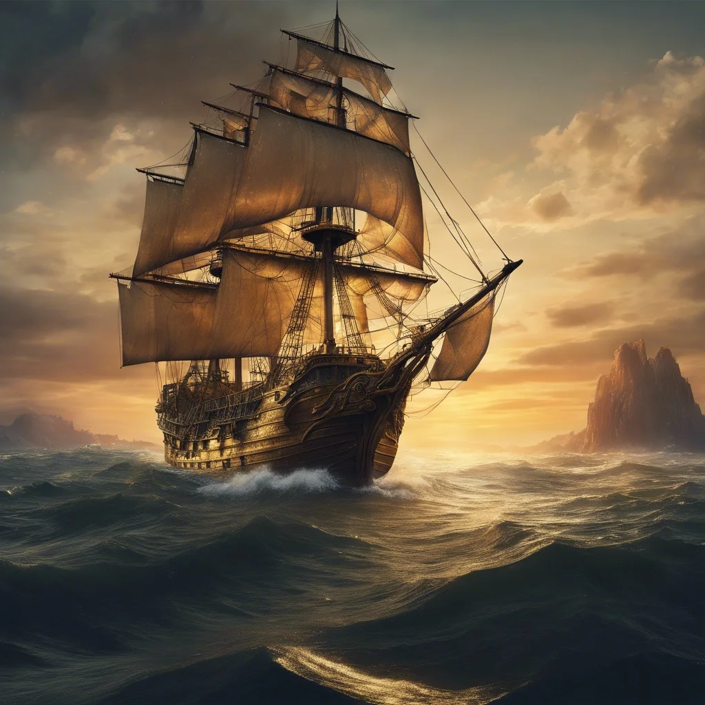 The Royal Fox Galleon of the Royal Caplo navy